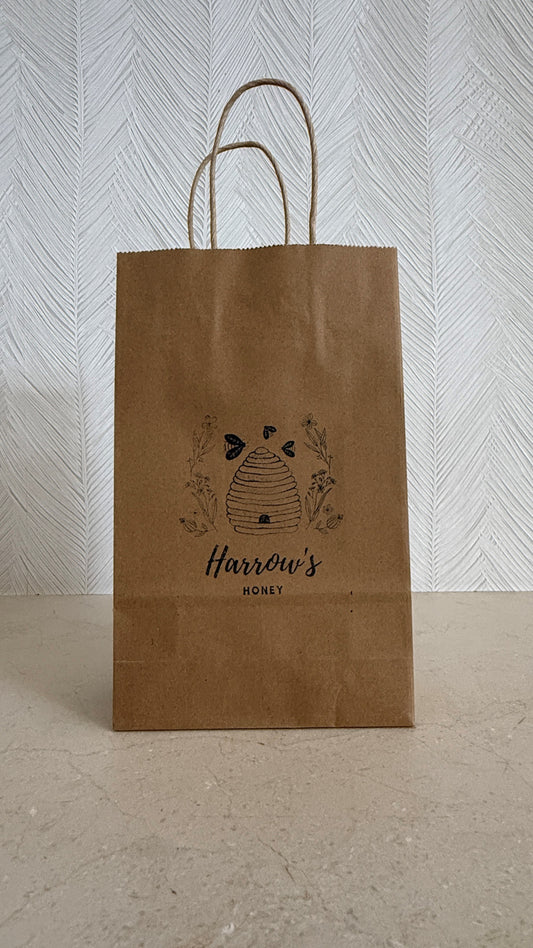 Harrow's Honey Paper Gift Bag